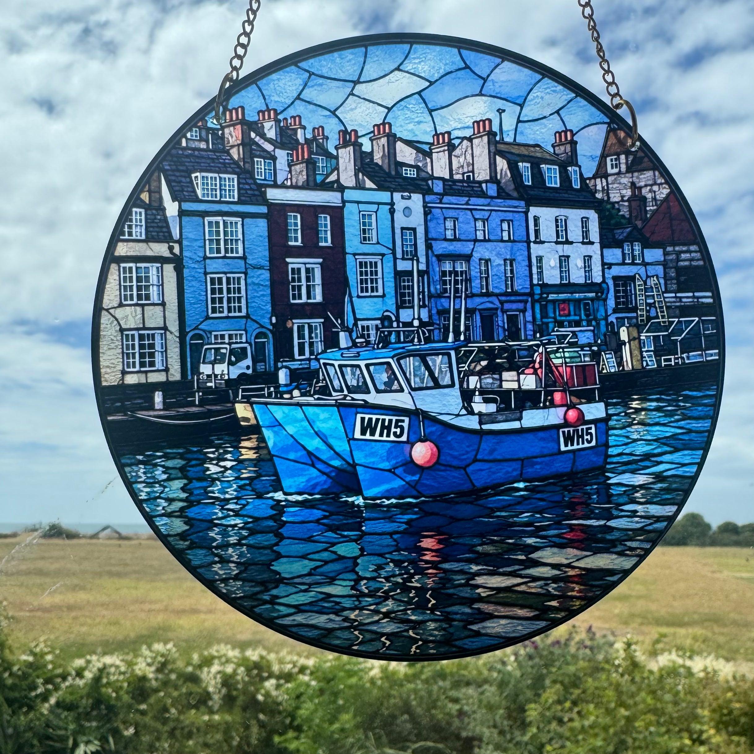 "Azula" Fishing Boat Sun Catcher