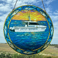 "Ocean Whispers" Fishing Boat Sun Catcher