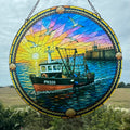 "Moby Dick" Fishing Boat Sun Catcher